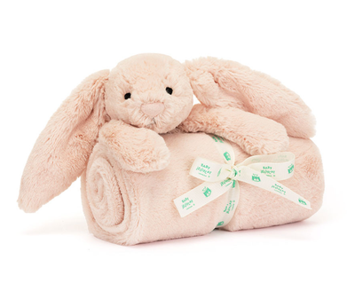 Bashful Blush Bunny Blankie