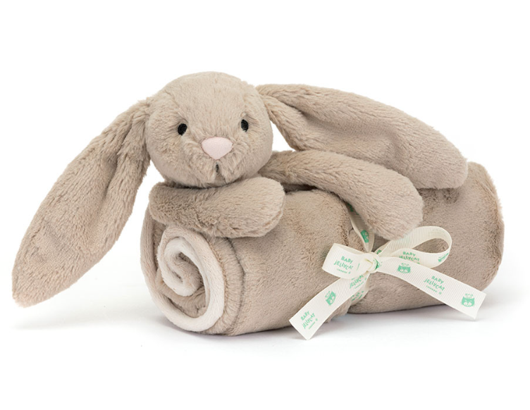 Bashful Beige Bunny Blankie