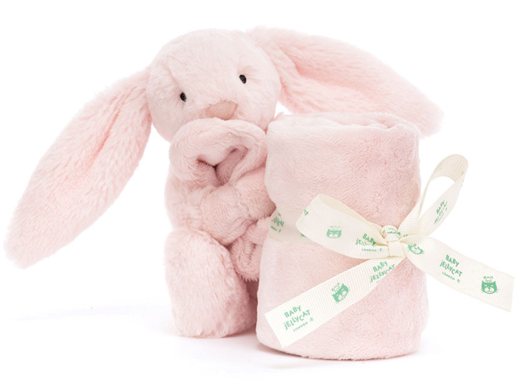Bashful Pink Bunny Soother