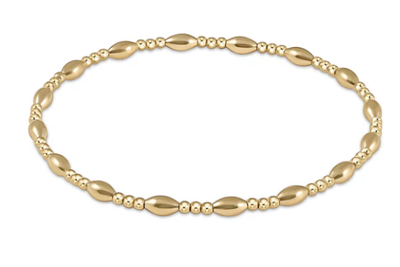 Harmony Sincerity Pattern 2mm Bracelet Gold