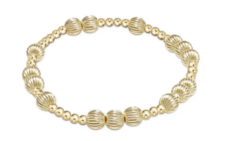 Hope Unwritten Dignity 6mm Bracelet Gold