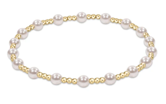 Classic Sincerity 4mm Bracelet Pearl