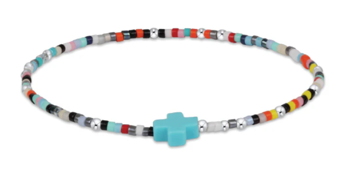 Hope Unwritten Sterling Signature Cross Hot Mess
