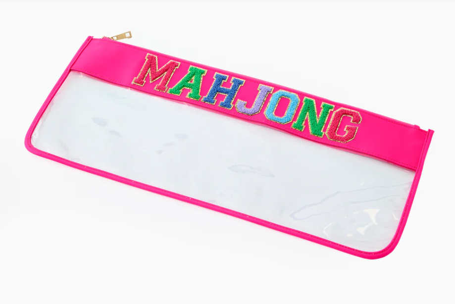 Pink Mahjong Bag