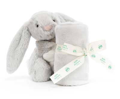 Bashful Silver Grey Bunny Soother