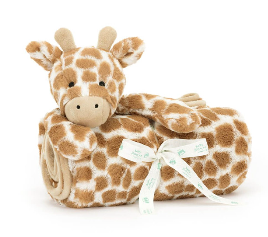 Bashful Giraffe Blankie