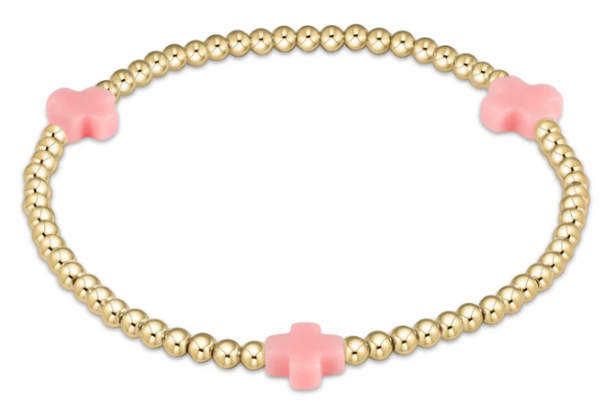 EGirl Signature Cross 3mm Pink