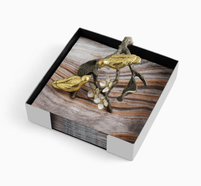 124304 Lovebirds Cocktail Napkin Holder