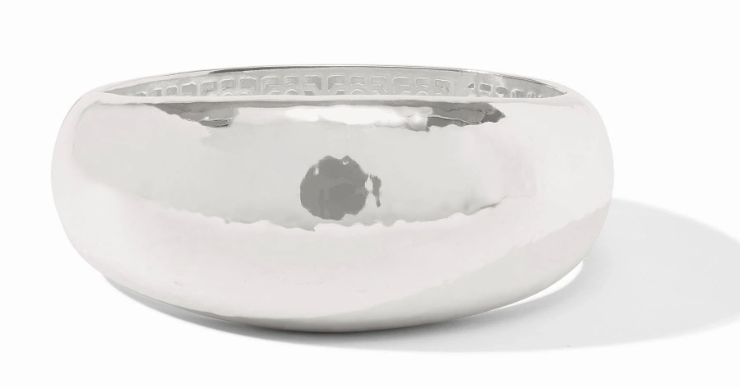 Silver Catalina Hinge Bangle