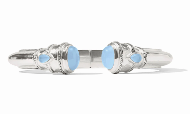 Silver Cannes Demi Cuff
