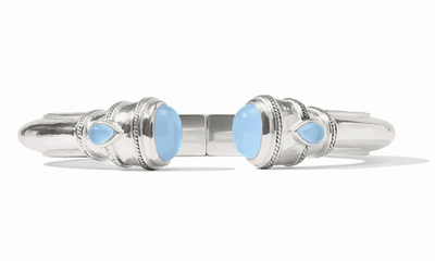 Silver Cannes Demi Cuff