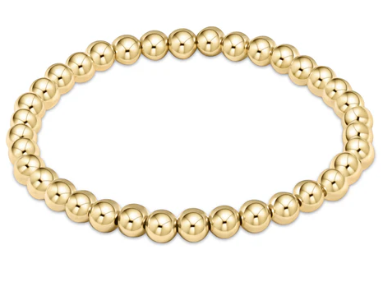 Classic Gold 5mm Bead Bracelet