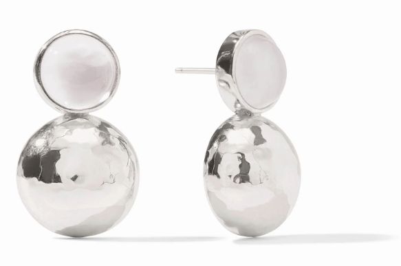 Silver Solara Midi Earring
