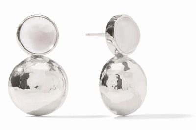 Silver Solara Midi Earring