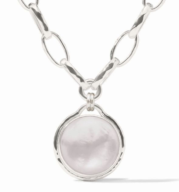 Silver Solara Statement Necklace