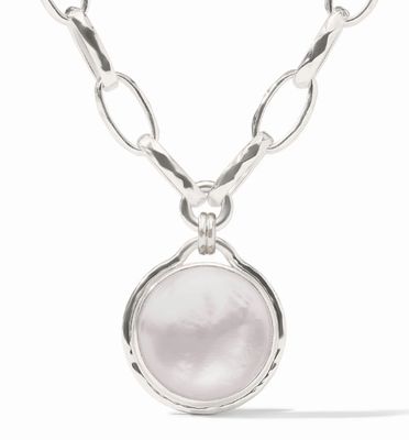 Silver Solara Statement Necklace