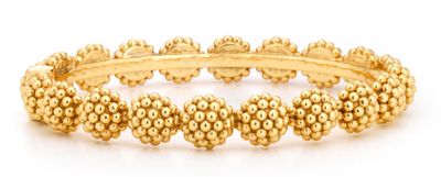 Berry Eternity HInged Bangle s/m Gold