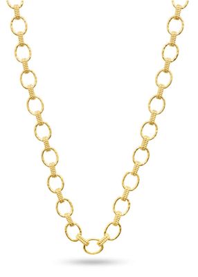 Cleopatra Sm Link Necklace 16in+2
