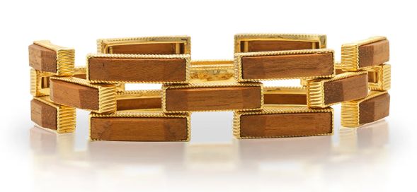 Pathway Link Bracelet Teak