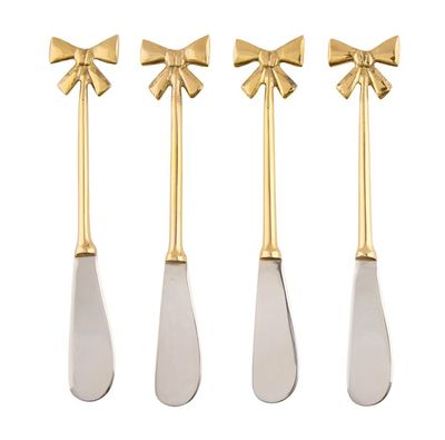 R0317 S/4 Gold Bow Spreaders