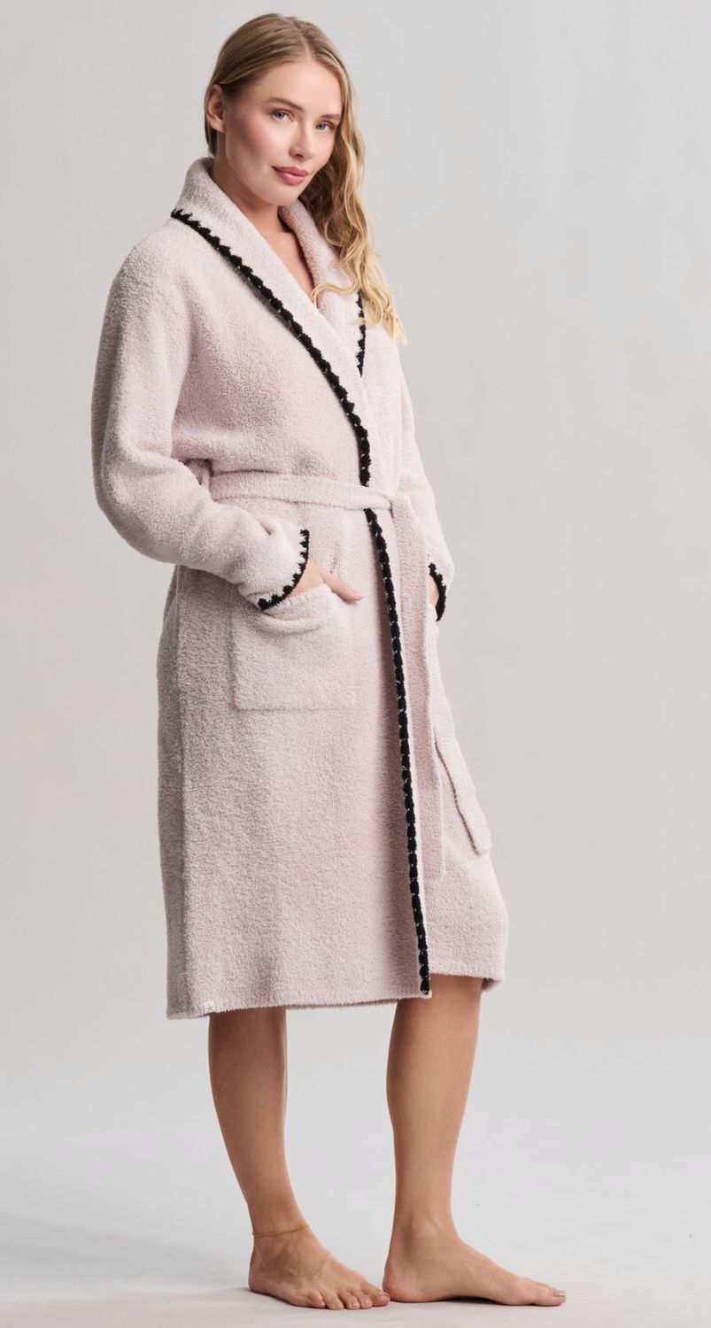 Cozy Chic Blanket Stitch Robe