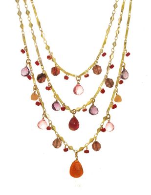 Wild Berry Bib Necklace JCN36