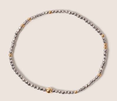 Hope Unwritten Bright Silver Hematite 2mm Bracelet