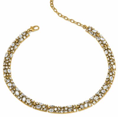 JM7489 One Love Gld Collar Necklace