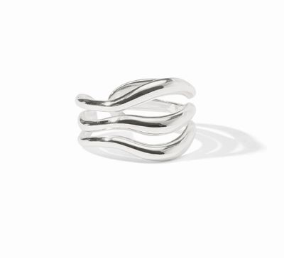 Silver Wave Ring