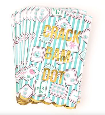 Mahjong Stripe Paper Guest Towels