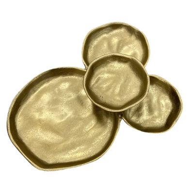 16235 Gold 4 Plate Cluster