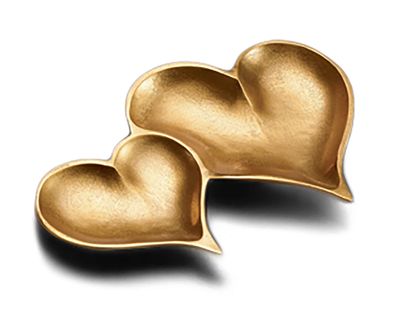 13999 Double Heart Gold