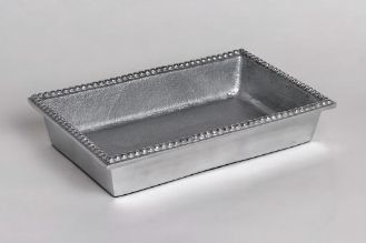 11511 Guest Napkin Box Silv