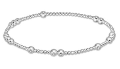 Hope Unwritten Sterling Bead Bracelet