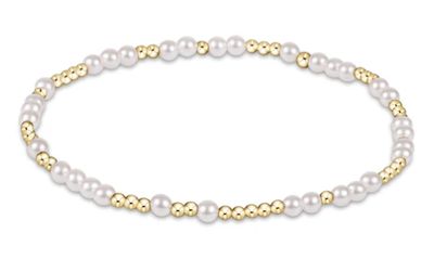 Hope Unwritten 3mm Pearl bracelet