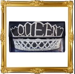 Crystal Crown Purse