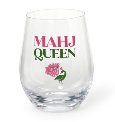 Mahj Queen Stemless
