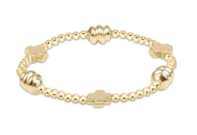 Signature cross Admire 3mm Gold