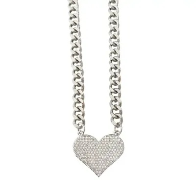 June Necklace Silver