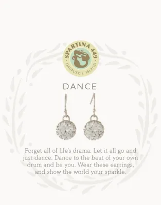 SLV  Dance/Gem Earrings SIL 