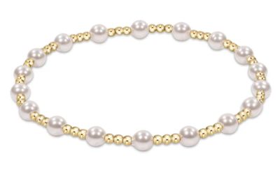 Ext Sincerity Pearl 4mm Bracelet