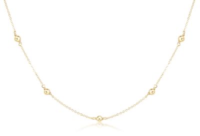 15in Choker Simplicity Gold Chain