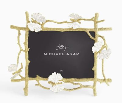 174518 5x7 Butterfly Ginkgo Gold Frame