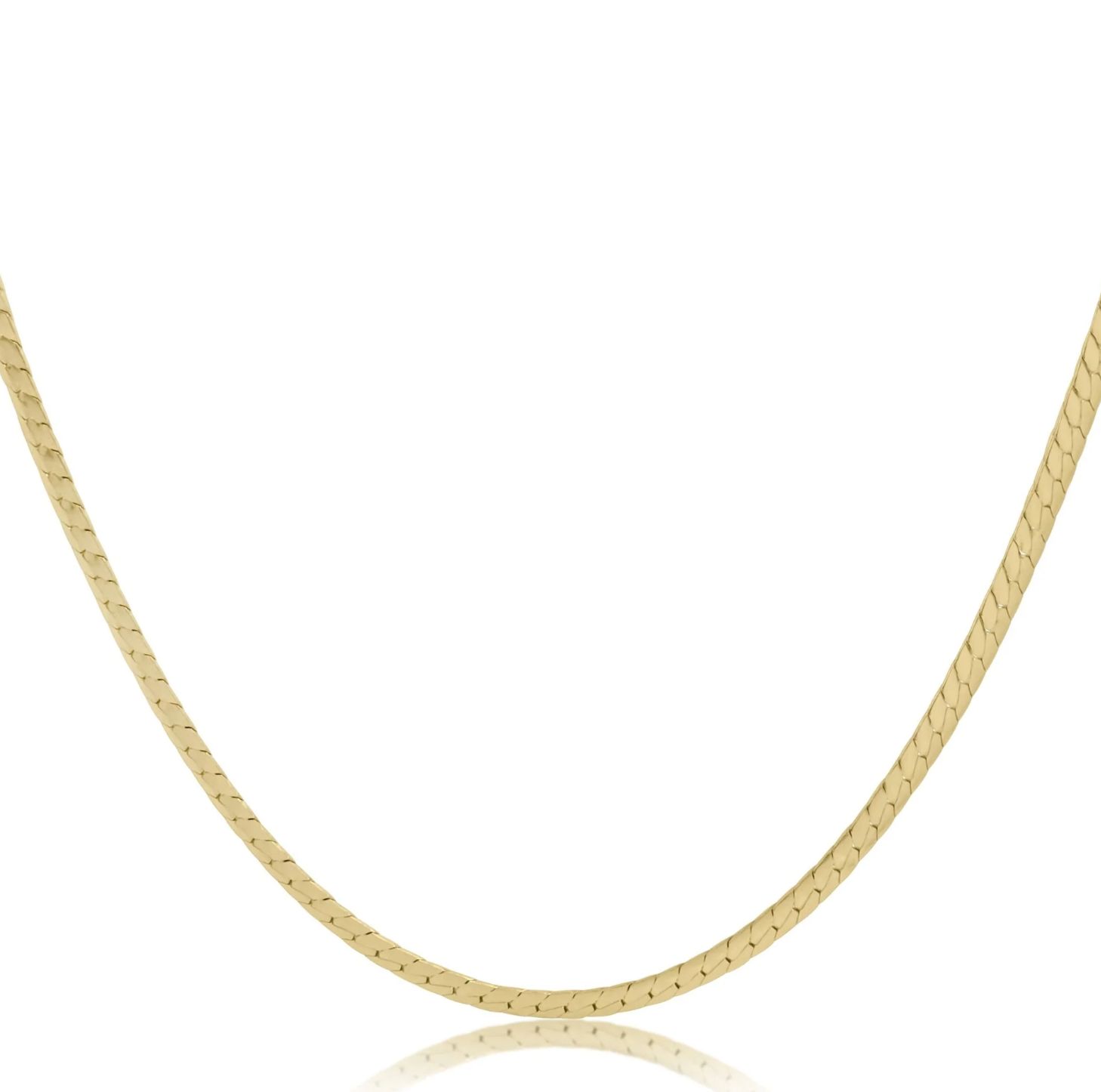 15in Choker Herringbone Gold