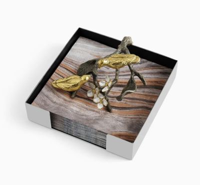 124304 Lovebirds Cocktail Napkin Holder 124304 Lovebirds Cocktail Napkin Holder