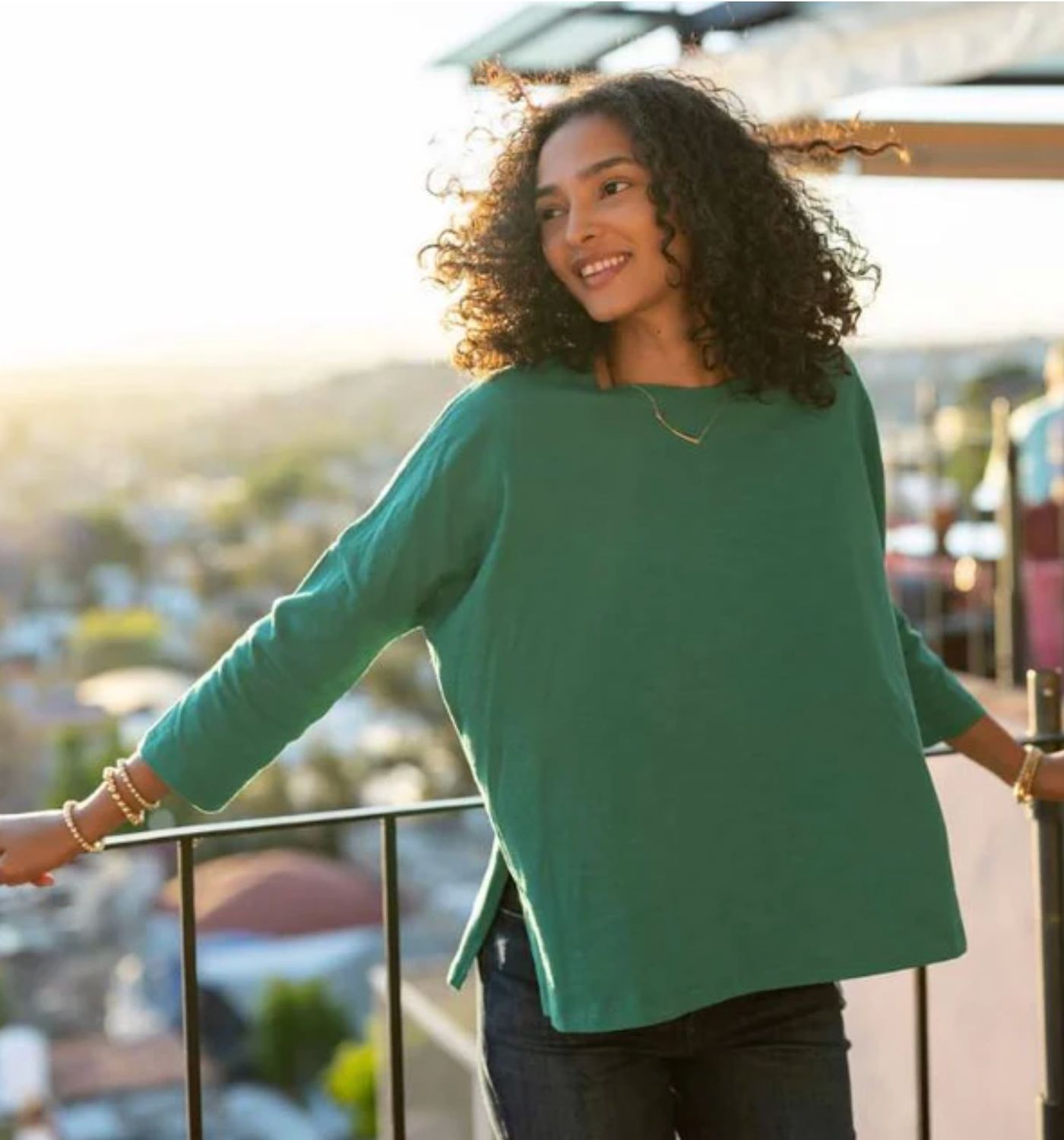 Catalina Slub Tee OS