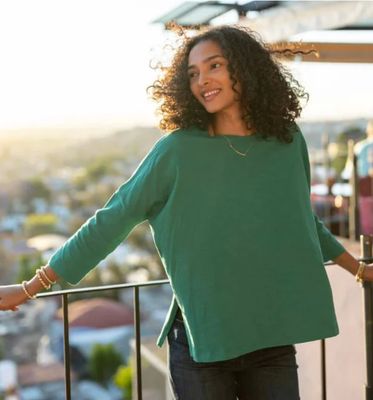 Catalina Slub Tee OS