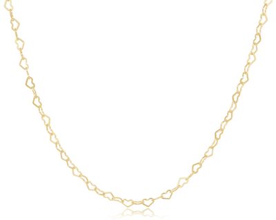 15in Choker Love Chain Gold