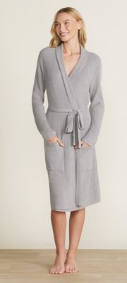CC Lite Ribbed Robe Dove Gray