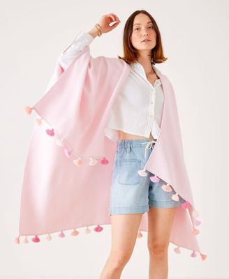 Classic Travel Tassel Wrap OS